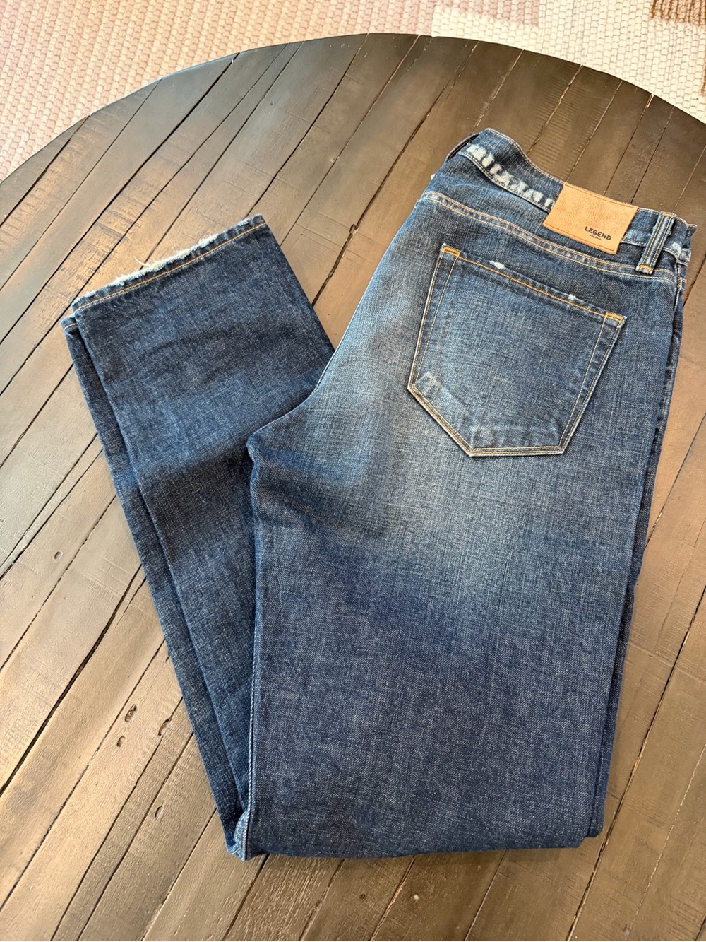 🔥Lucky Brand Legend Heritage Slim Selvedge Nisshinbo Japanese Denim 34x32🔥-